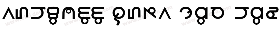 Roswell Four ITC Std字体转换